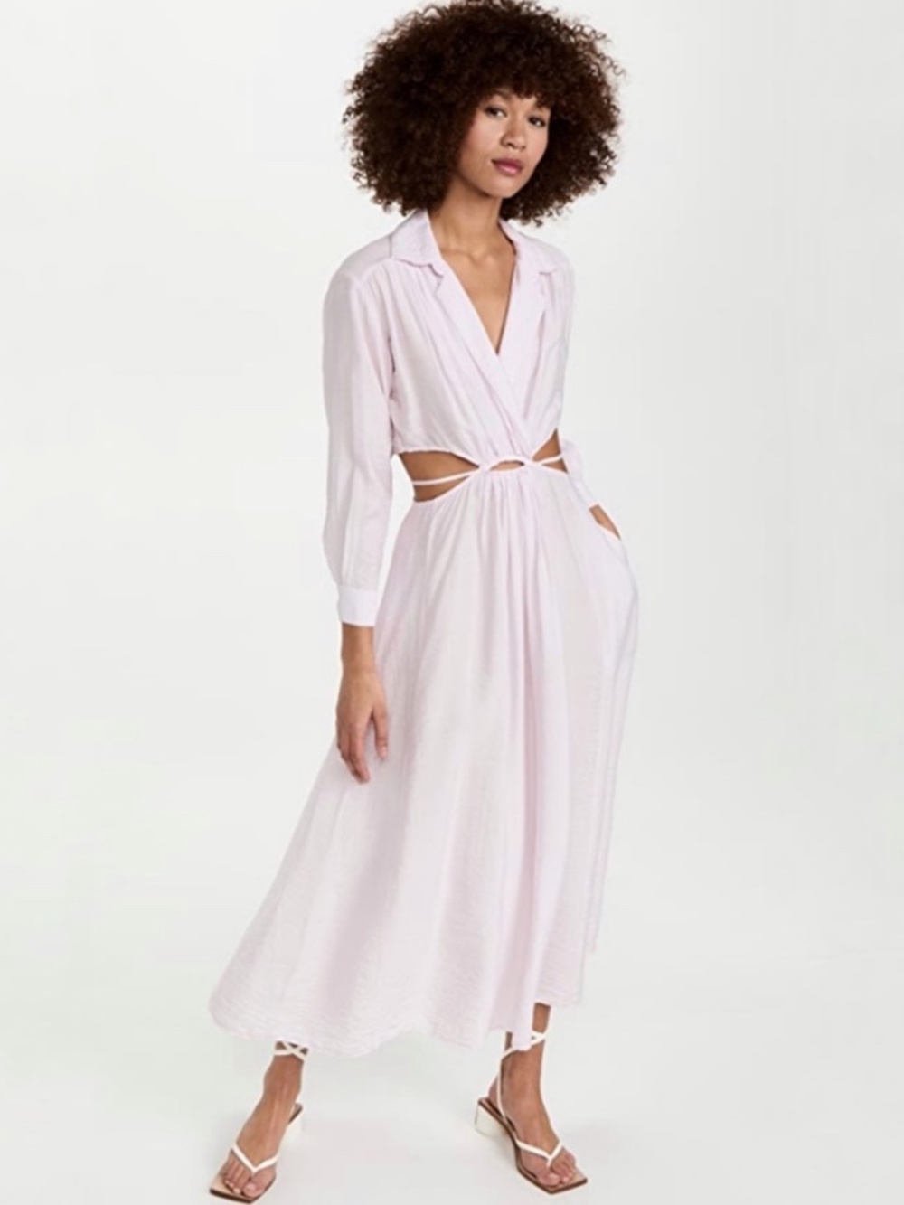 YFB derby cut out maxi dress